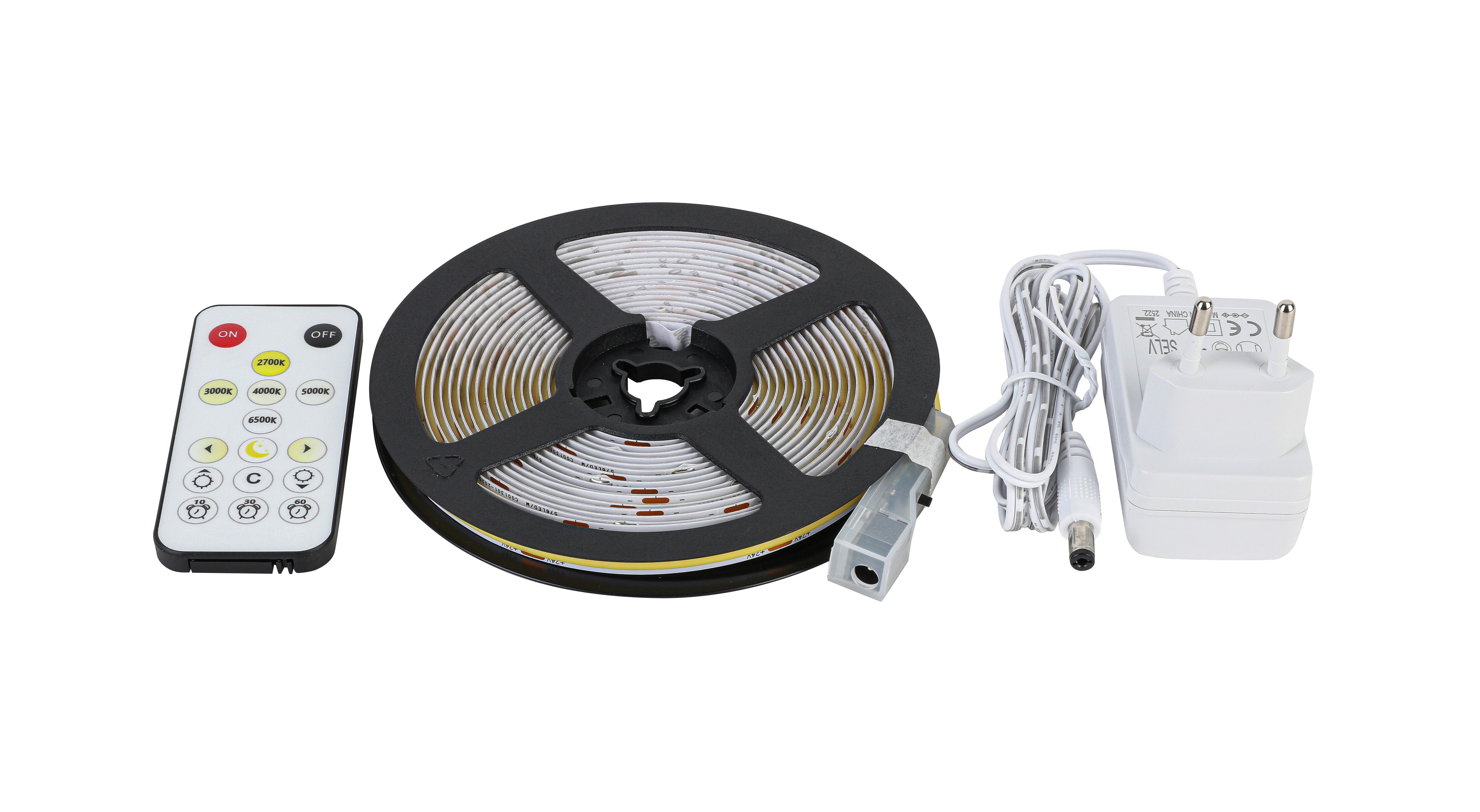 LED-LIST HOCH - vit, Modern, plast (500cm) - Mömax