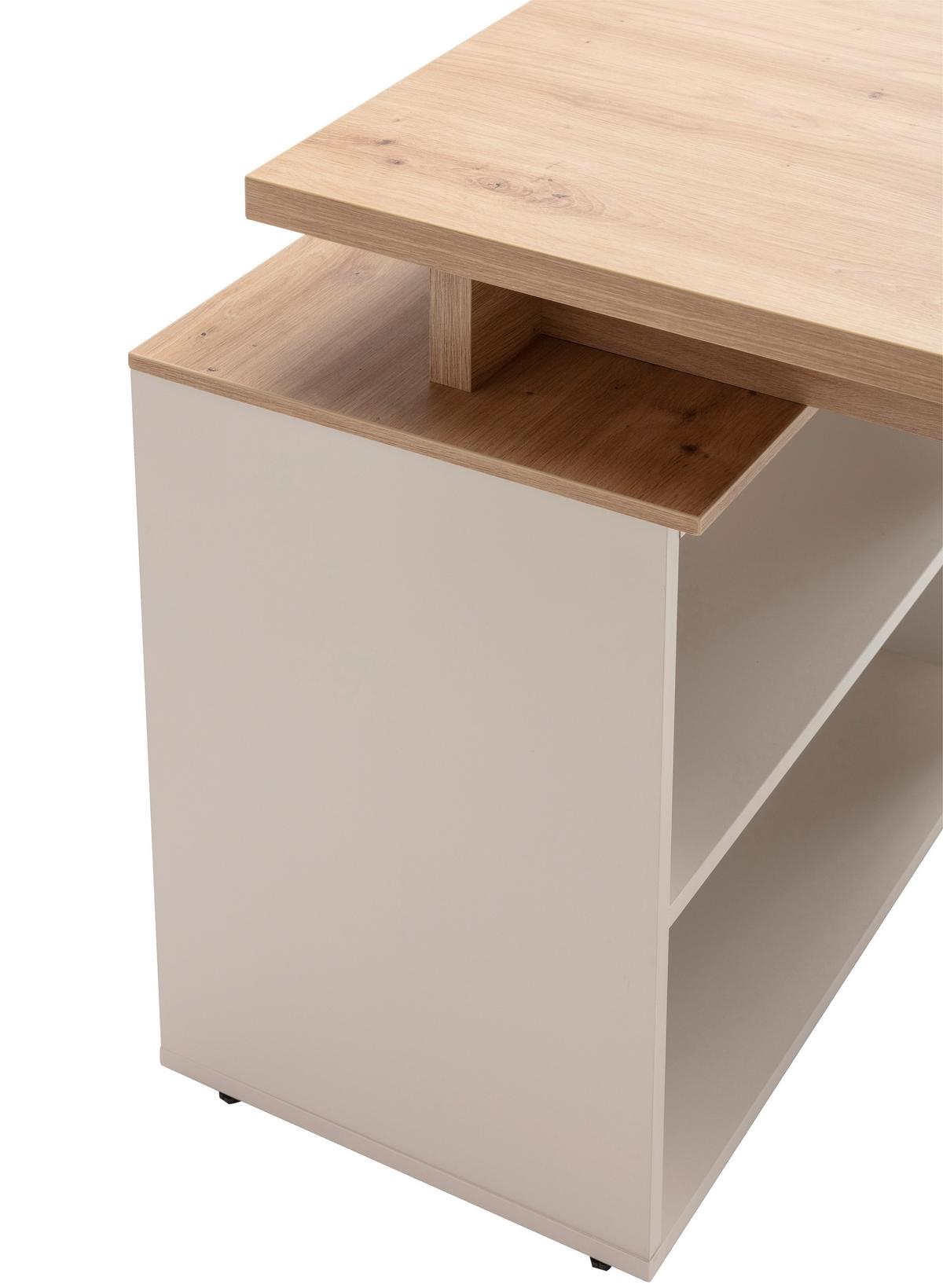 Radni Sto Pronto - kašmir/antracit, Moderno, metal/pločasti materijal (149,5/74/120cm) - Modern Living