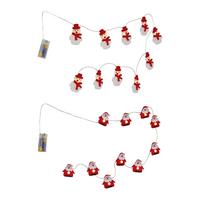 Svjetlosna Girlanda  150 Cm Reyner - bijela/crvena, Konvencionalno, tekstil (150cm) - Modern Living