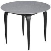 Jedilna Miza Ibiza, Keramika, Siva, Ø Ca. 100cm - siva/črna, Moderno, kovina/keramika (100/100/76cm)
