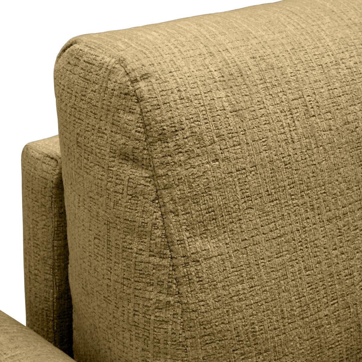 CANAPEA CU 3 LOCURI CUSTOM - crem/măsliniu, Modern, textil (183/85/92cm) - Mömax