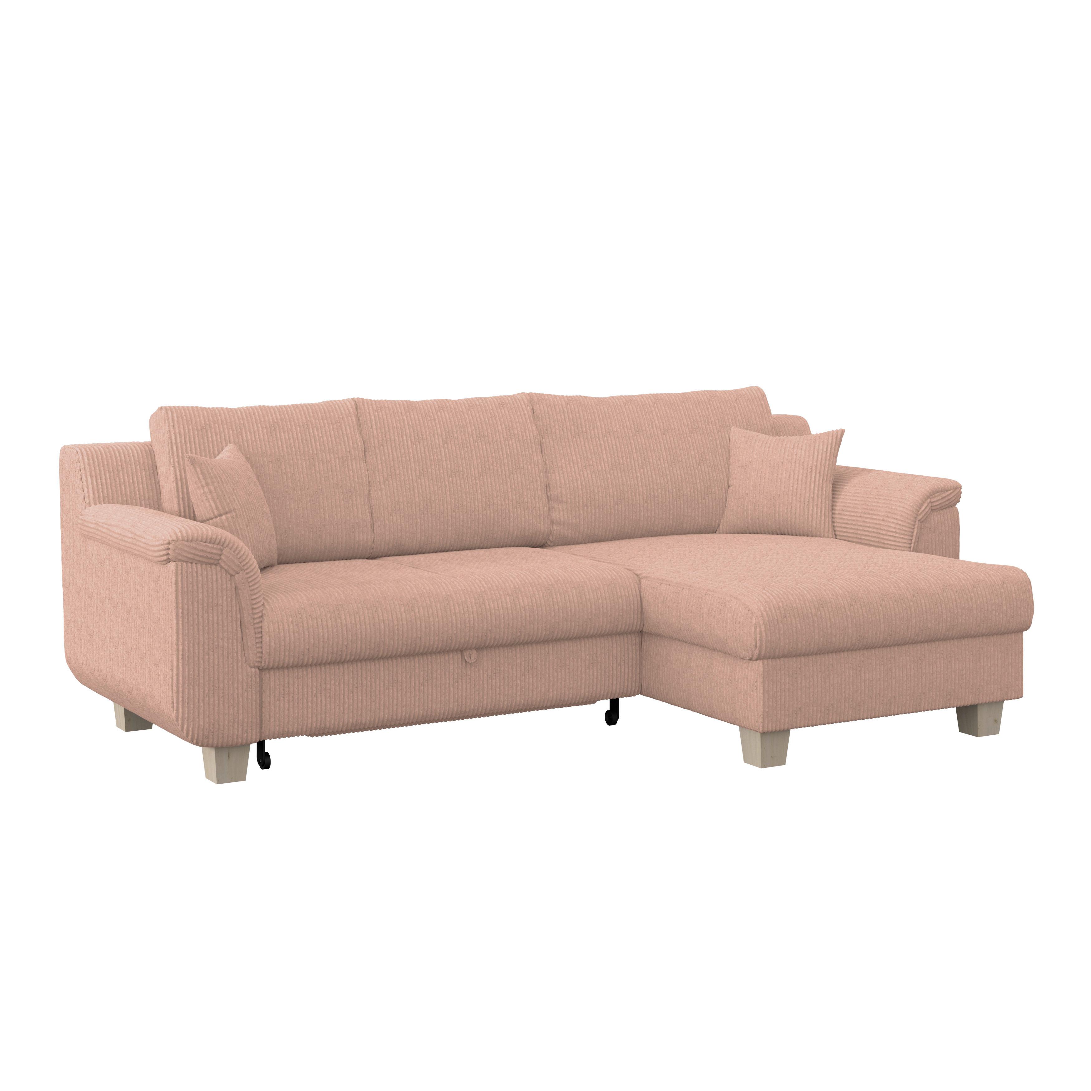 Colţar ALEX - bej, Modern, textil (246/88cm)