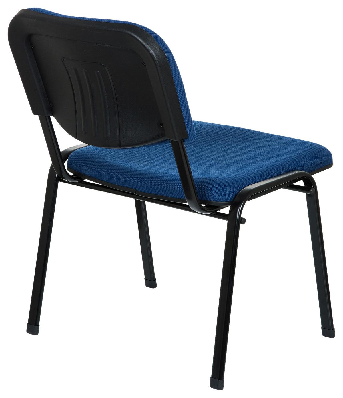 Konferenčni Stol Xt 600 Xl, Modra - modra/črna, Basics, kovina/tekstil (60/87/55cm) - MID.YOU