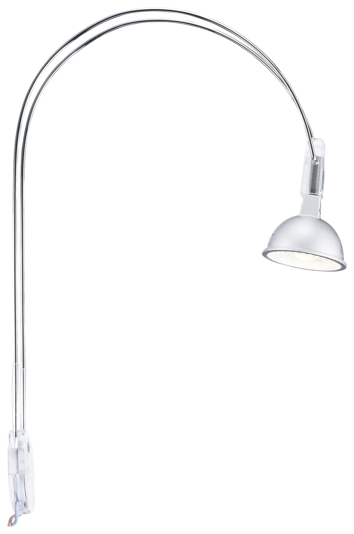 Spiegelleuchte Galeria LED II in Chromfarben max. 4 Watt - Chromfarben, Design, Metall (2,5/30/18cm) - Paulmann