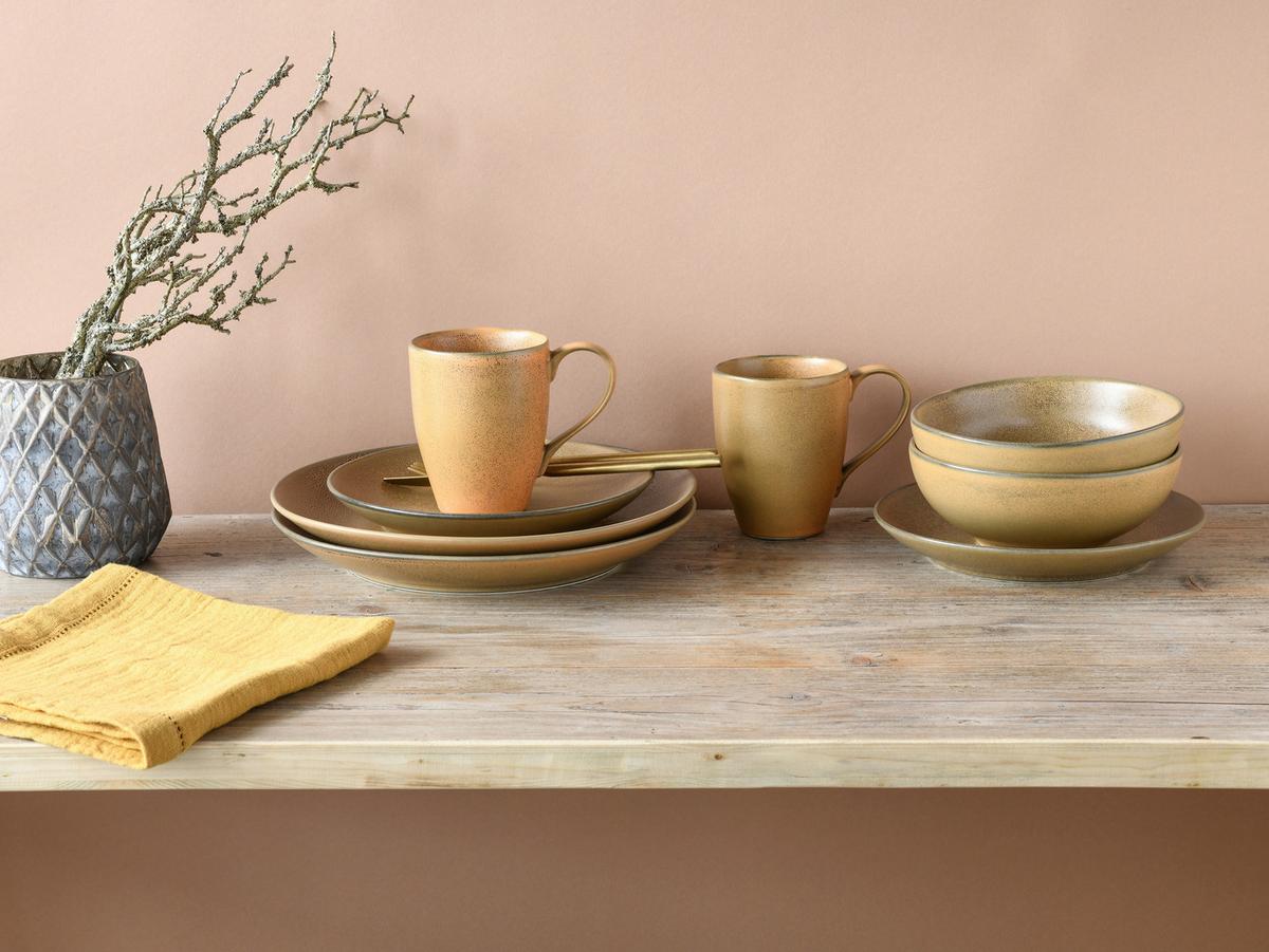 Kombinirani Servis Sierra Nevada Tierra, 8-Delni - peščene barve, Basics, keramika - Creatable