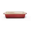 Auflaufform Elisa L Rot - Rot, Konventionell, Keramik (37,7/20,9/6,9cm) - Modern Living