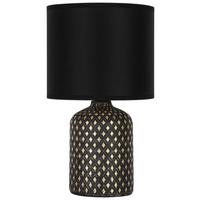 Veioză Lipz - auriu/negru, Konventionell, ceramică/metal (18/31cm) - Mömax