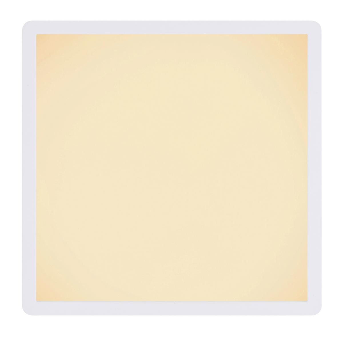 LED-DECKENLEUCHTE SAPANA L: 29,4 CM WEISS - Weiss/Opal, Basics, Kunststoff (29,4/29,4/2,5cm) - Globo