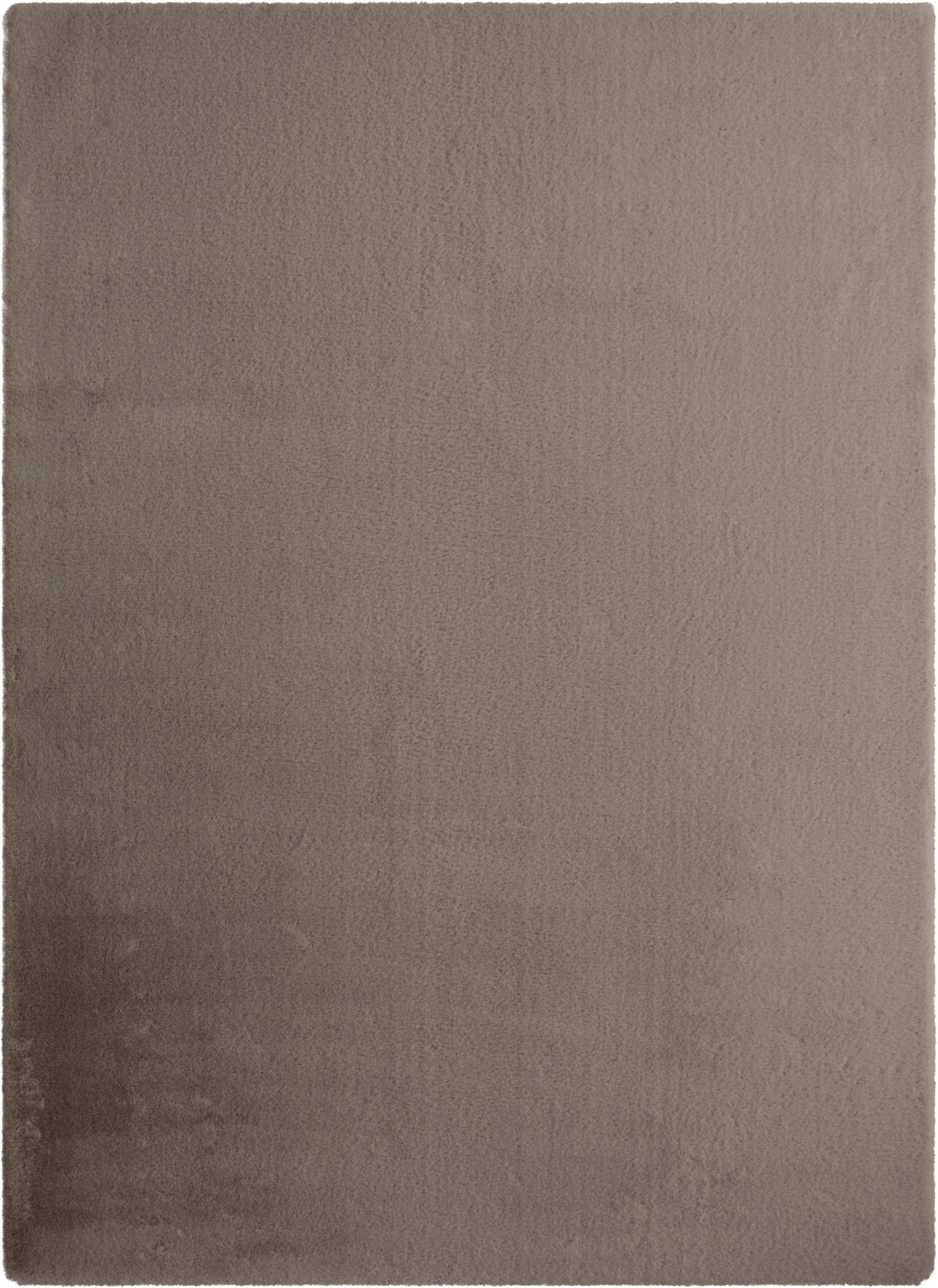 Kunstfell Caroline 1 Braun ca. 80x150cm - Dunkelbraun/Braun, KONVENTIONELL, Textil (80/150cm) - Mömax