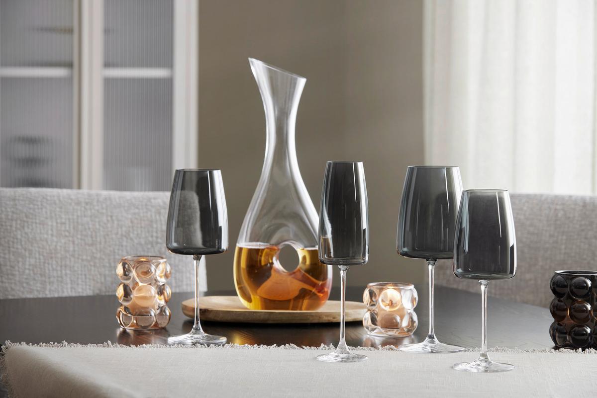 Čaša Za Crno Vino 510 Ml. Nicki - crna, Moderno, staklo (8,5/23cm) - Gourmesto