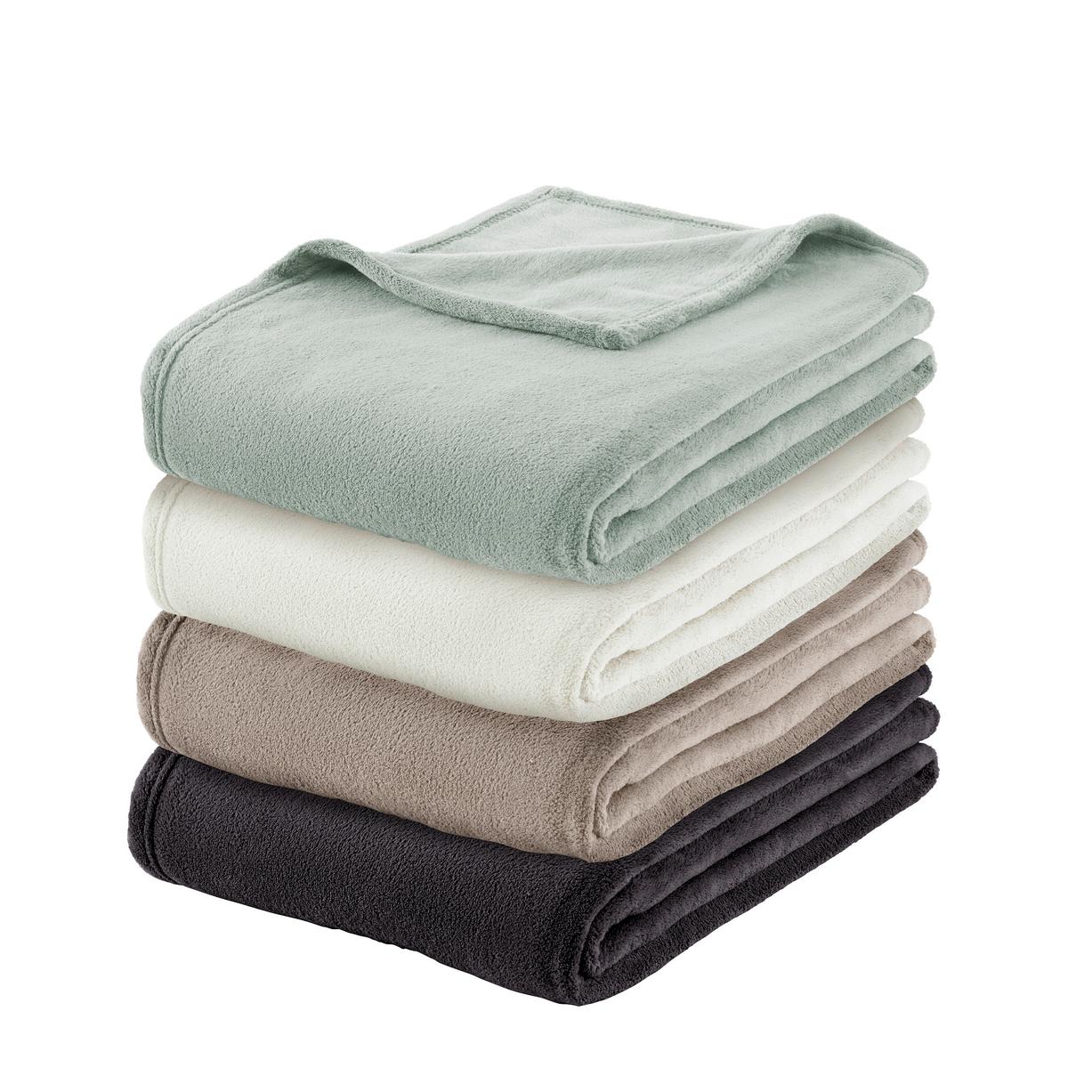 Puha Takaró Kuschelix - zsályazöld, textil (140/200cm) - Modern Living