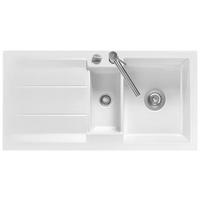 Spüle 50920212 - Weiß, Keramik (100/51cm) - Systemceram