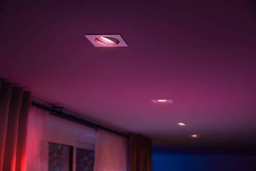 LAMPA SUFITOWA LED 33892000 CENTURA PHILIPS - biały, Basics, tworzywo sztuczne (9/9/10cm) - Philips HUE