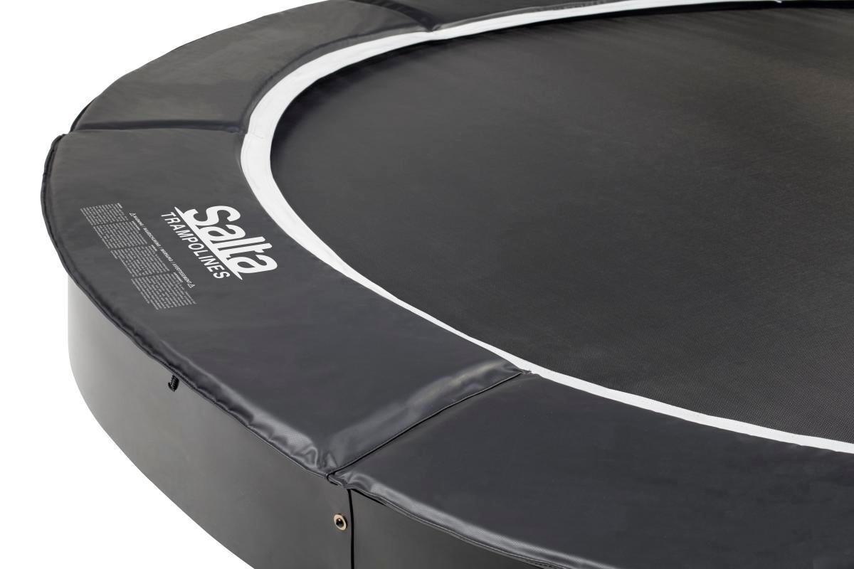 Bodentrampolin Salta Royal Ø ca. 366cm - Schwarz, Trend, Metall (366cm) - Salta