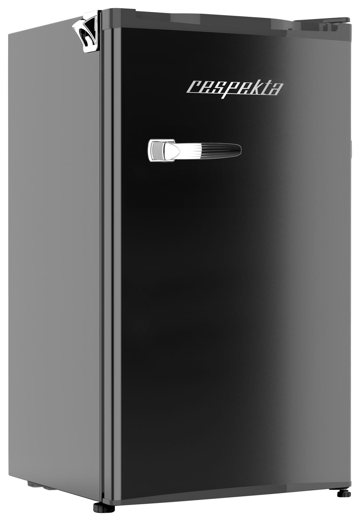 Kühlschrank Respekta Ricco KG83S-52 Schwarz - Schwarz, Basics, Glas/Kunststoff (47,4/83,1/44,7cm) - Respekta