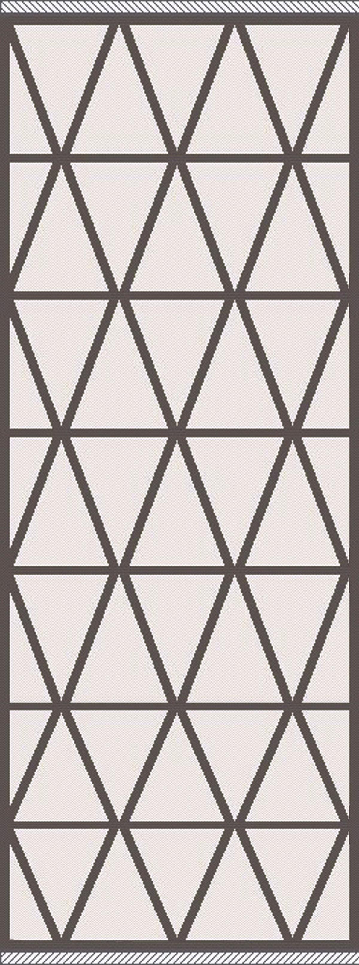 Síkszövött Szőnyeg Phoenix 80/200 - ezüstszínű/antracit, Modern, textil (80/200cm) - Premium Living