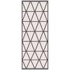 FLATVÄVD MATTA PHOENIX 2 - silver/antracit, Modern, textil (80/200cm) - Modern Living