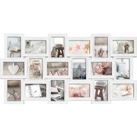 RAMKA NA ZDJĘCIA KOLAŻ 639411 - biały, Lifestyle, tworzywo sztuczne (90/47/2,5cm)