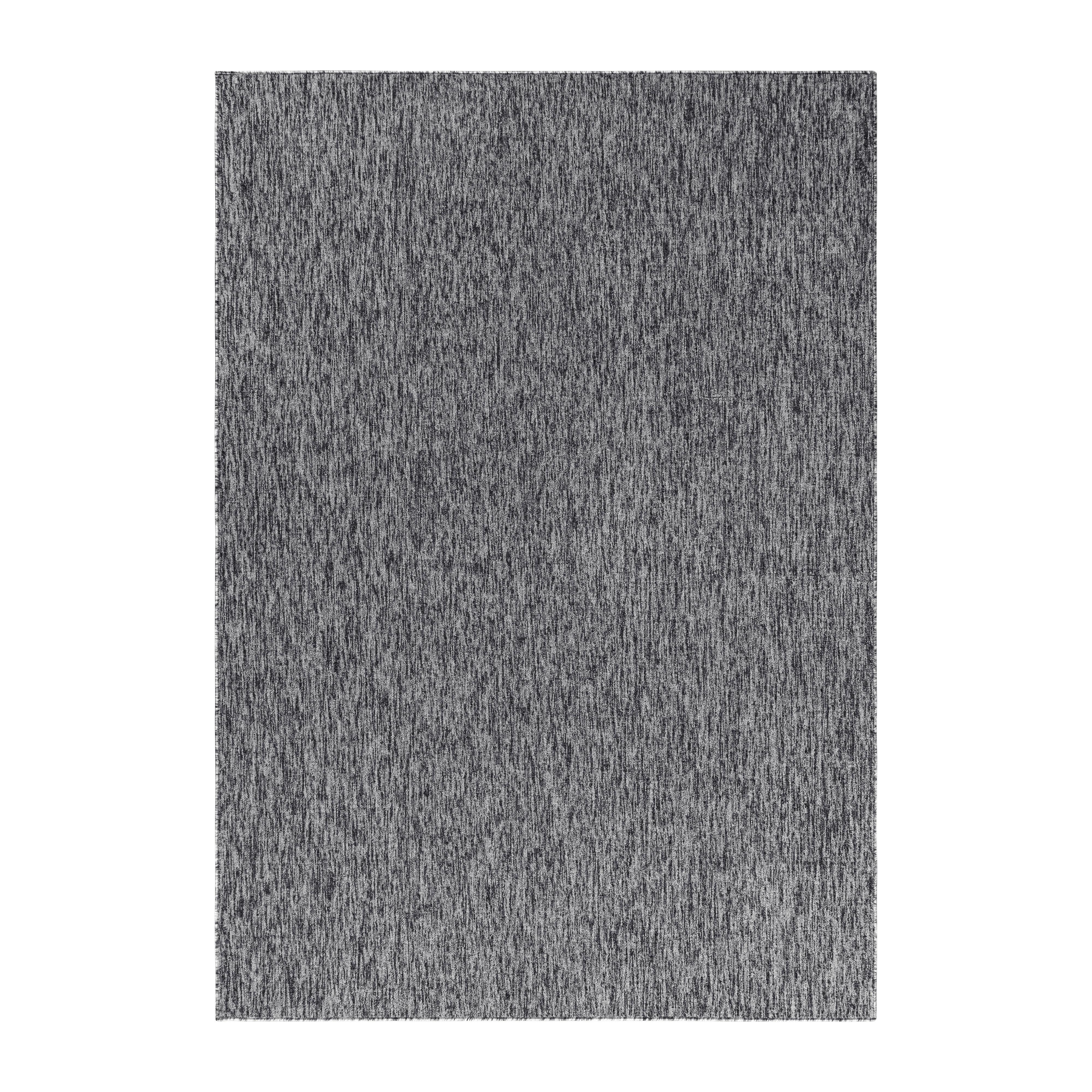 Flachwebeteppich Nizza Grau ca. 200x290cm - Grau, KONVENTIONELL, Textil (200/290cm)