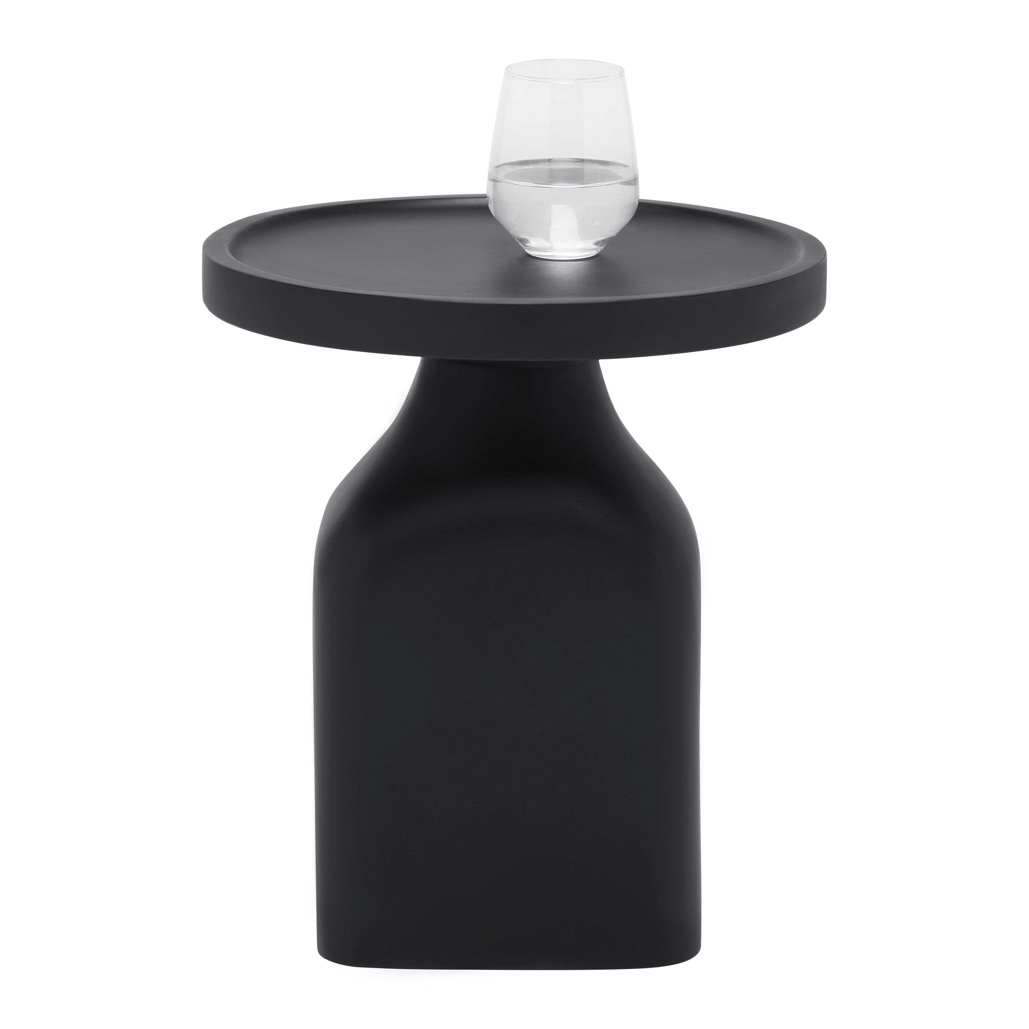 Beistelltisch Noir Schwarz - Schwarz, MODERN, Holz (35/40cm) - Premium Living