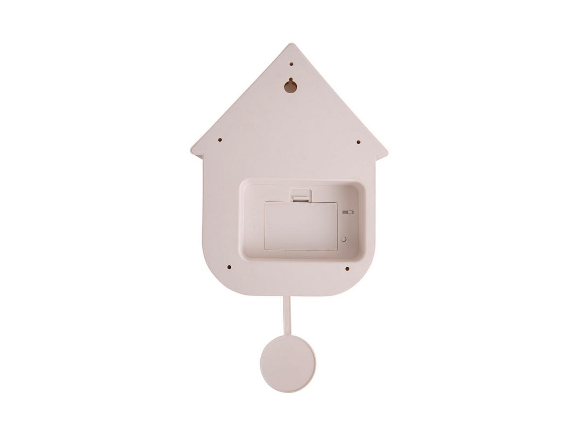 ZEGAR ŚCIENNY WALL CLOCK MODERN CUCKOO - biały, Konventionell, tworzywo sztuczne (21,5/41/8,5cm) - Karlsson