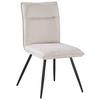 Stuhl Nova Beige - Beige/Schwarz, MODERN, Textil/Metall (47/88/63cm) - Premium Living