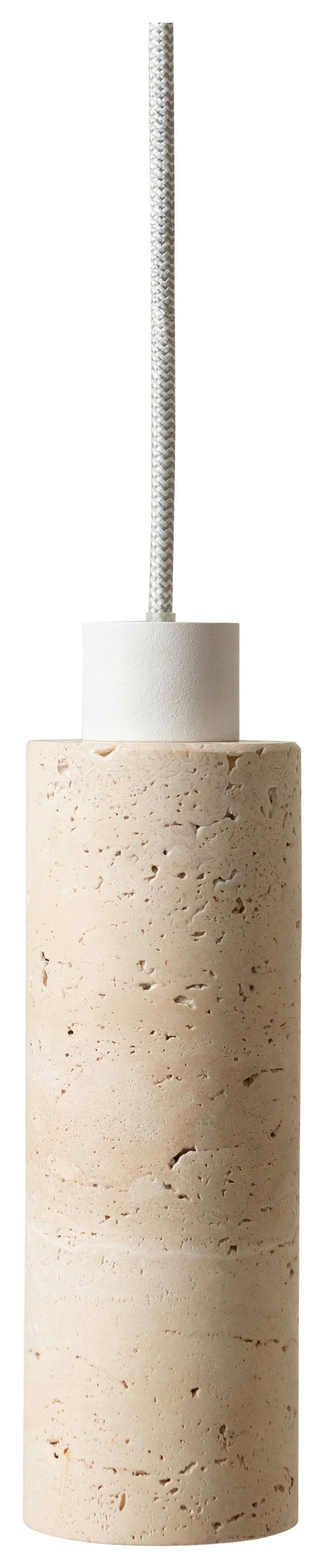 LAMPA WISZĄCA TIVOLI - biały, Design, kamień/metal (12/276cm) - It's about Romi