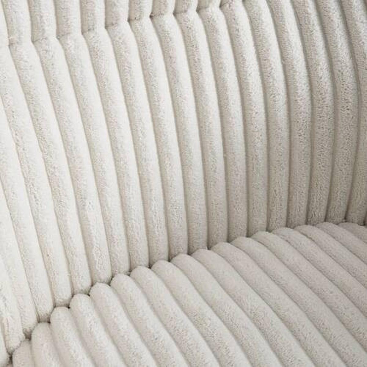 Karosszék Mattia - bézs/tölgyfa, Modern, textil/fa (56/87/61cm) - Bessagi Home