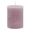 Stumpenkerze Lia In Mauve - Violett, MODERN (6,8/9cm) - Mömax modern living