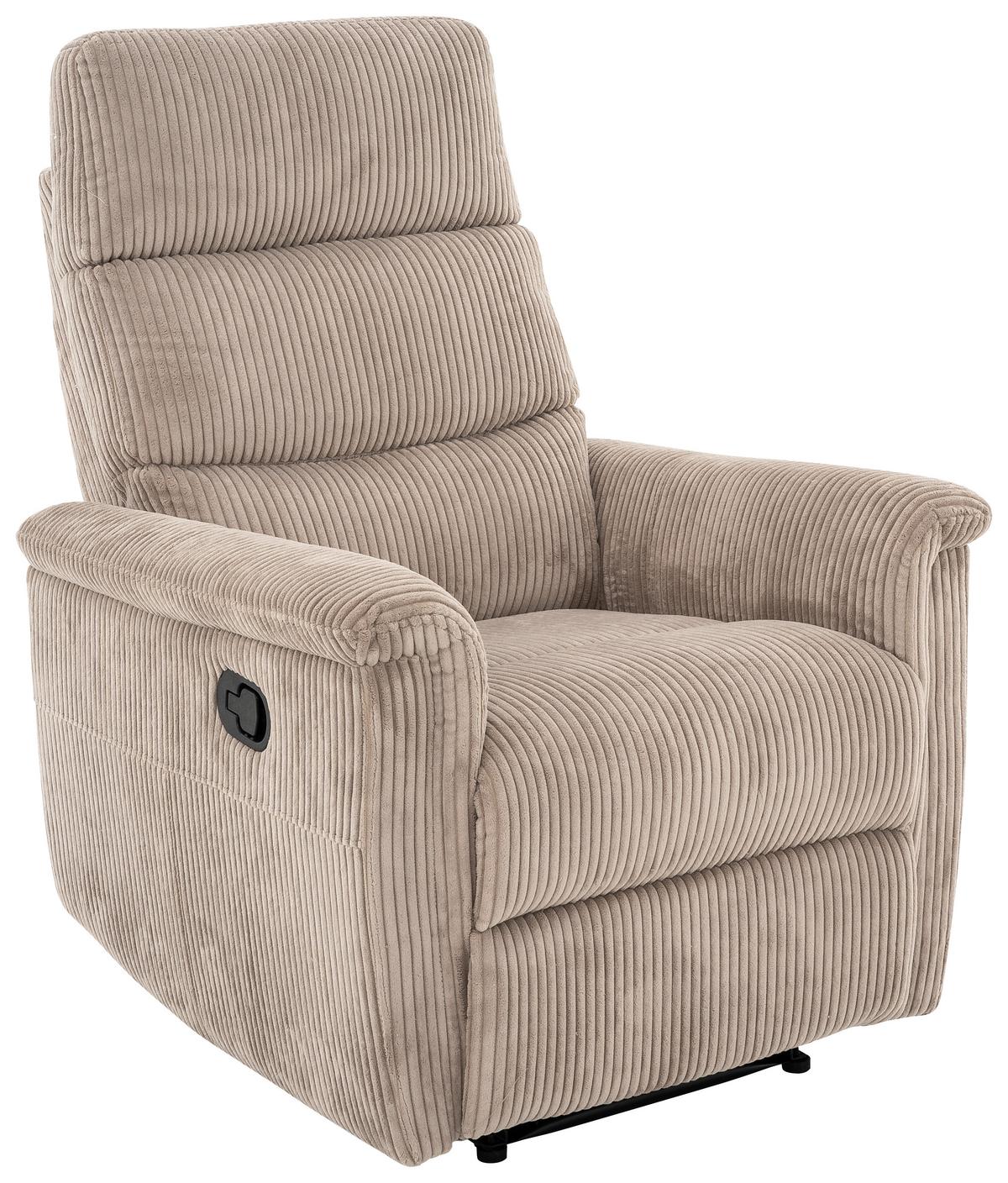 Počivalnik Xeno, Svetlo Rjava - svetlo rjava/črna, Design, kovina/umetna masa (78/108/89cm) - Livetastic