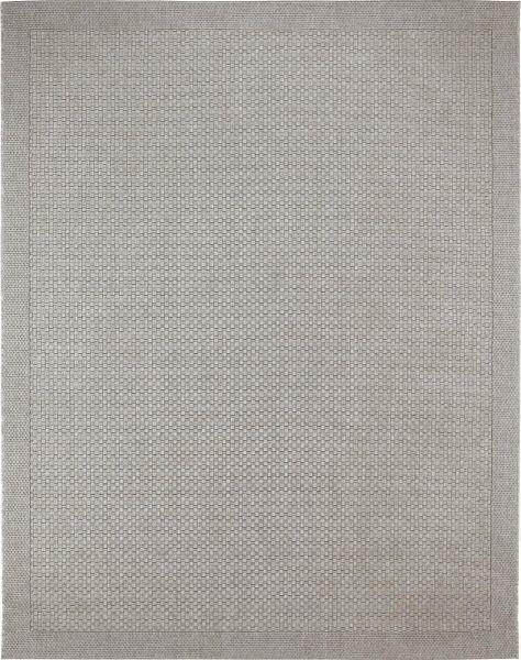 Flachwebeteppich GRACE in Grau, ca. 80x200cm - Grau, MODERN, Textil (80/200cm) - Boxxx