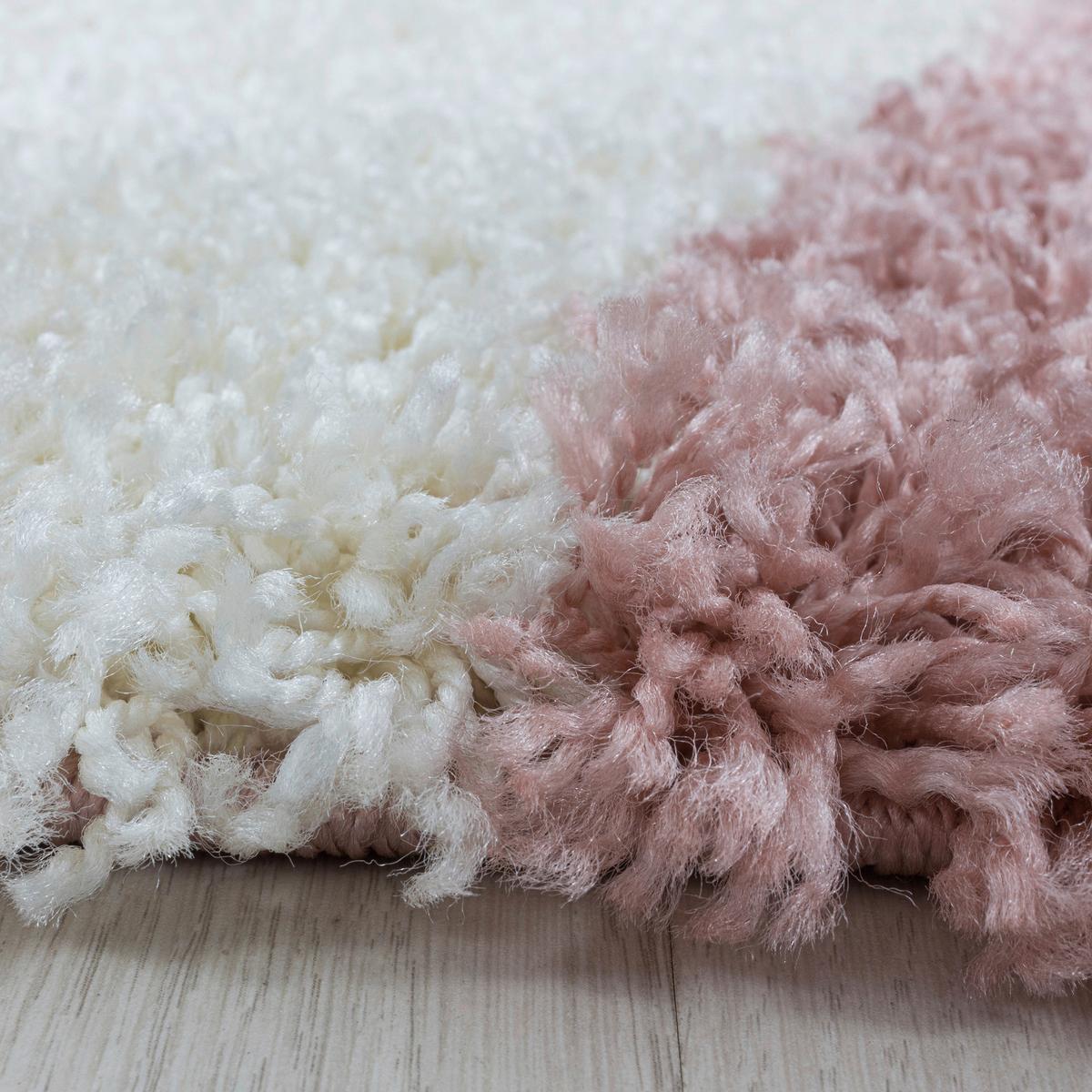 Hochflorteppich Tango Rosa ca. 280x370cm - Rosa, Design, Textil (280/370cm)