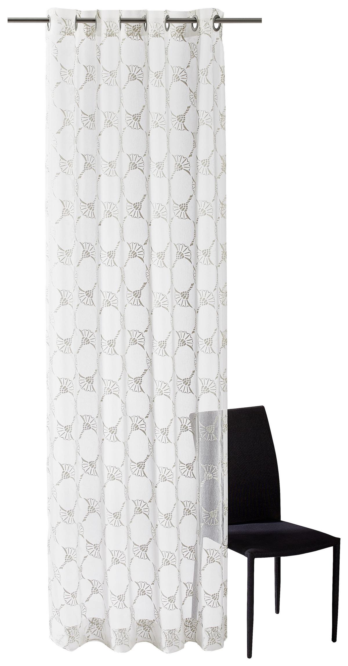ZASŁONA NA PRZELOTKACH J-AIRY JOOP! - biały, Design, tkanina (140/250cm) - Joop!