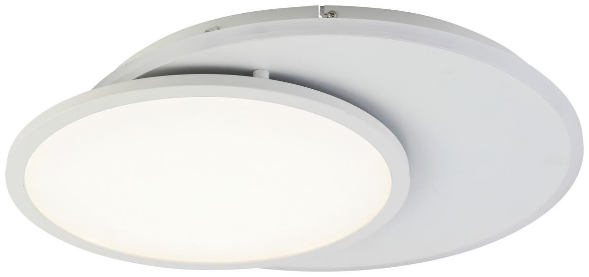 LED-Deckenleuchte Clarence max. 23 Watt - Weiss, Modern, Kunststoff/Metall (52/45/5cm) - Premium Living