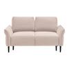 2-Sitzer-Sofa Custom Dunkelgrün - Dunkelgrün/Greige, MODERN, Holz/Textil (150/85/92cm) - Mömax