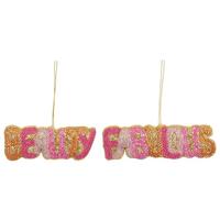 Dekohänger Beauty Fabulous diverse Modelle - Rosa, MODERN, Kunststoff (17/2/5,5cm) - Mömax