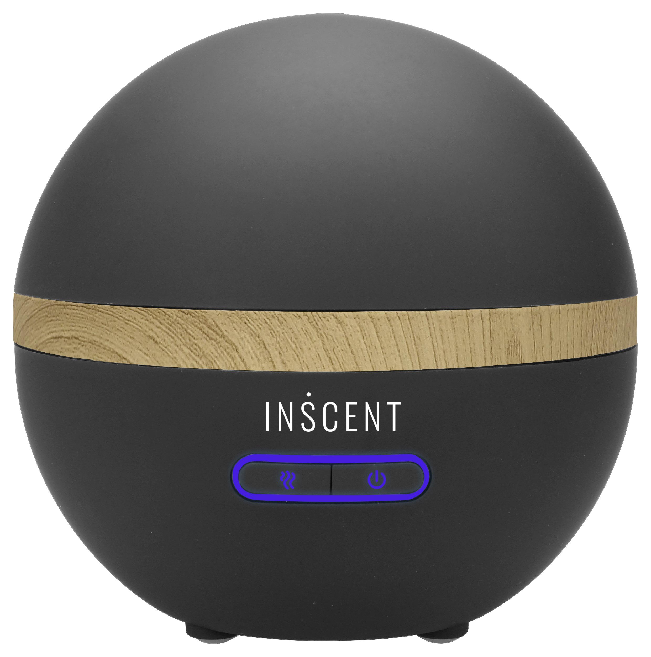 Diffuser Inscent in Schwarz - Schwarz/Naturfarben, Design, Kunststoff (13/13/13cm) - Inscent