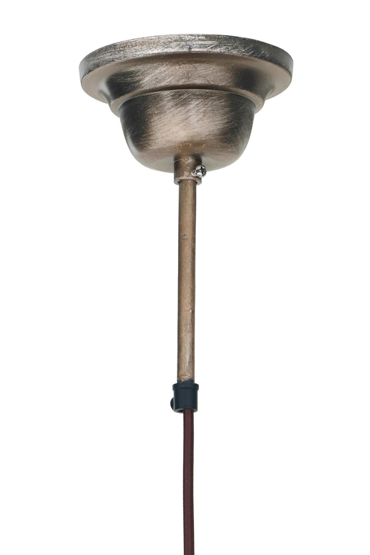 Hängeleuchte Sawyer 125 Bronze - Bronzefarben, Basics, Metall (40,5/40,5/43cm) - Kayoom