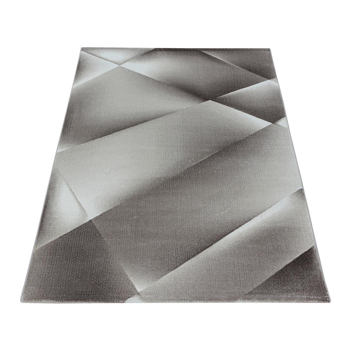 Webteppich Costa Braun ca. 240x340cm - Braun, Design, Textil (240/340cm)