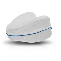 Térd- És Lábtámasztó Párna Dreamolino Leg Pillow - világoskék/fehér, műanyag/textil (25/15/26cm) - Mediashop