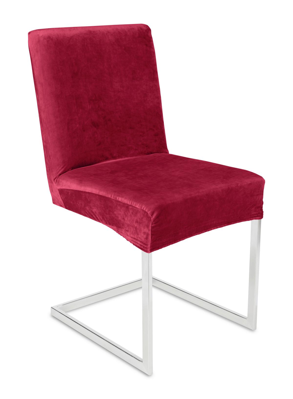 Prevleka Za Stol Steve - rdeča, Konvencionalno, tekstil (68/48/48cm) - Modern Living