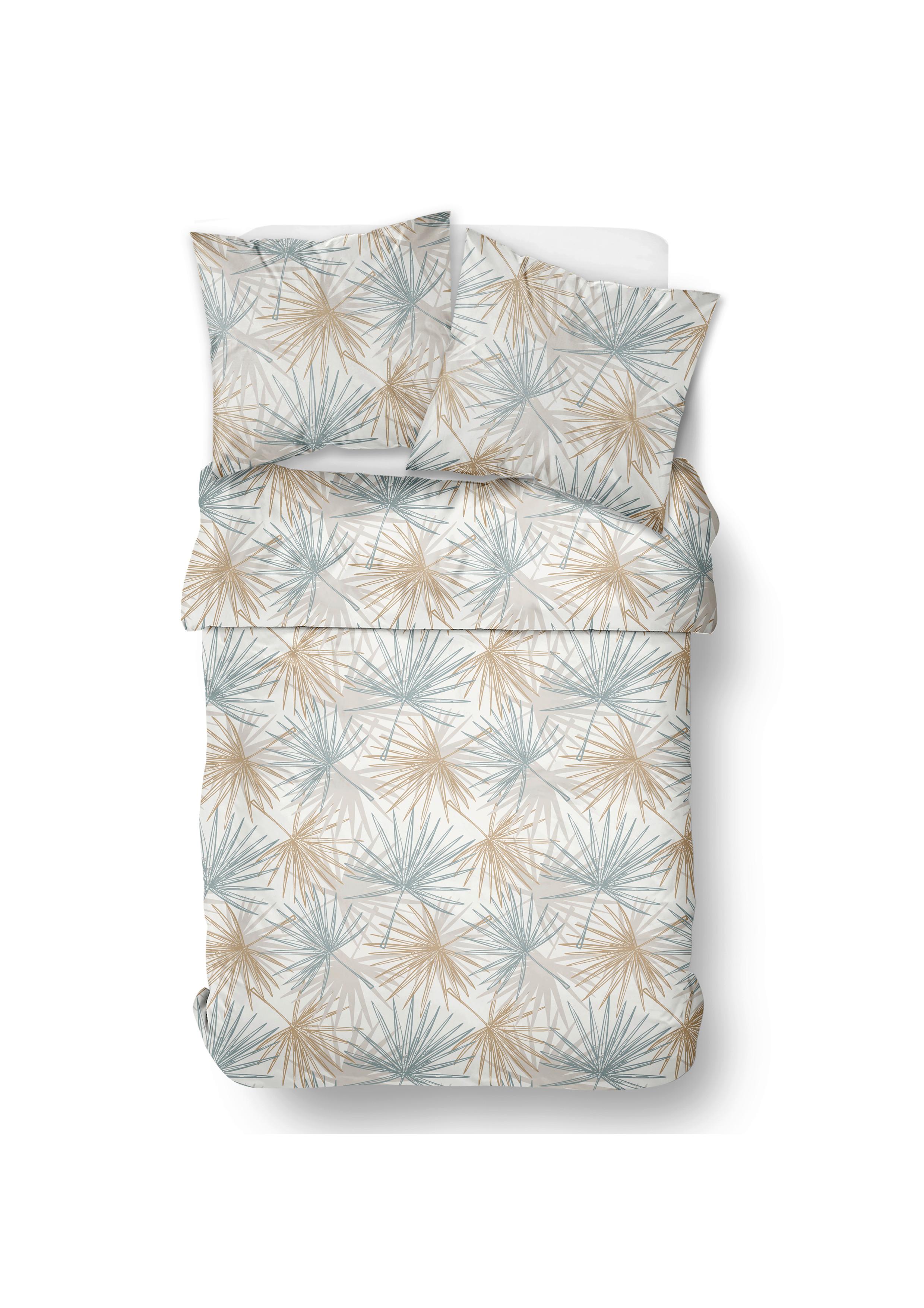Posteljnina Sunshine - svetlo rjava, Moderno, tekstil (200/200cm)