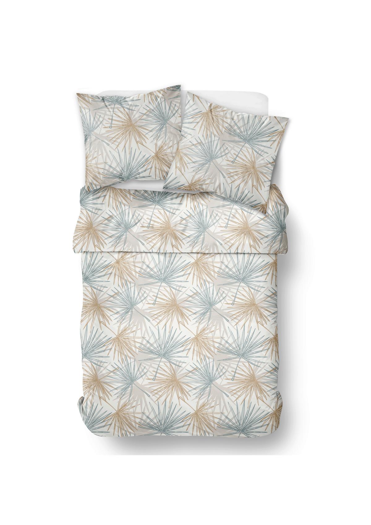 Posteljnina Sunshine - svetlo rjava, Moderno, tekstil (200/200cm)