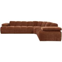 Ecksofa Mojo Rostfarben S: 310x230 cm - Rostfarben, Design, Textil (310/230cm) - Livetastic