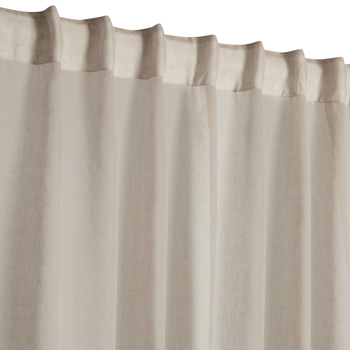 ZASŁONA GOTOWA 0160808 3 IN 1 LIM-HOME BEIGE - beżowy, Basics, tkanina (140/240cm)