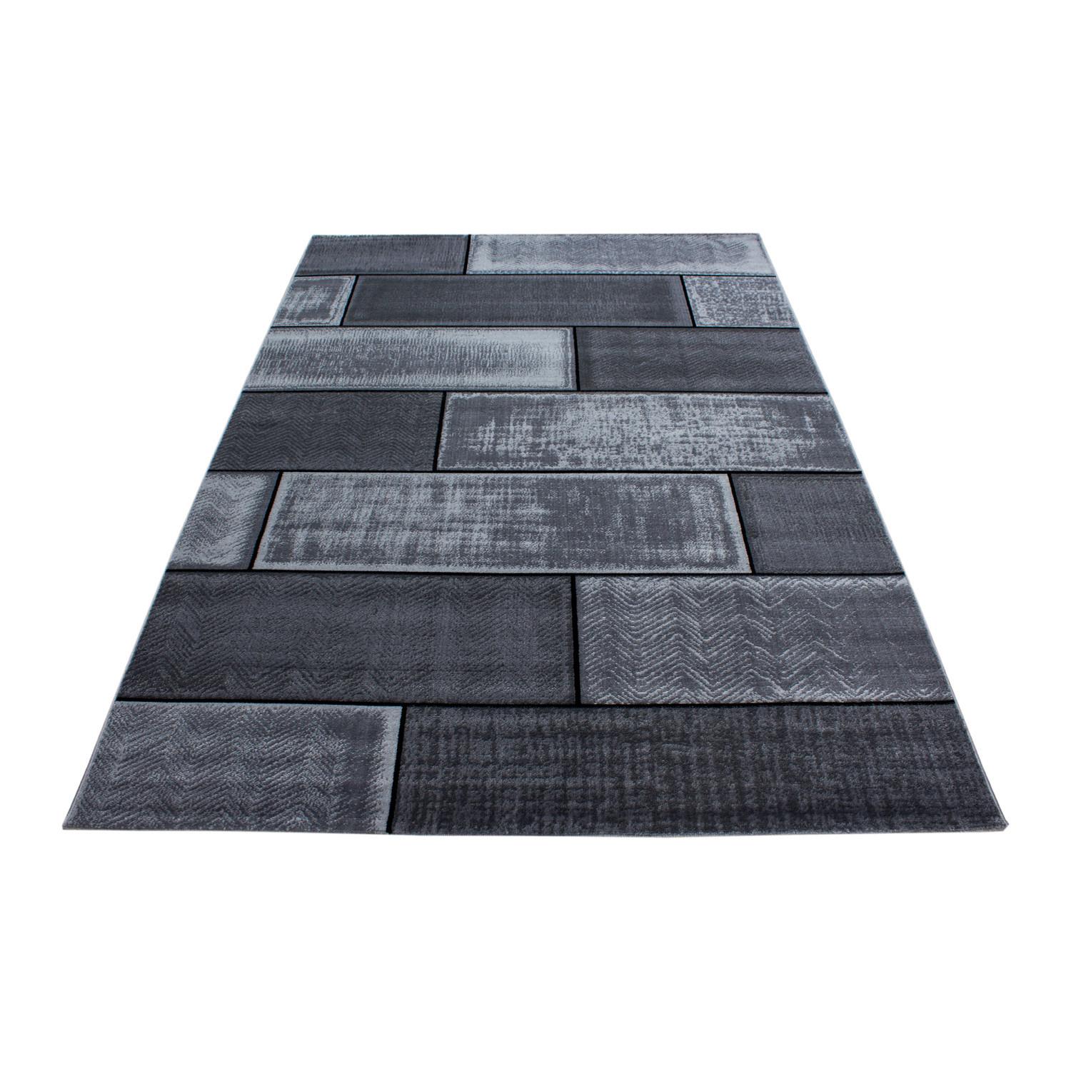 Läufer Plus Schwarz ca. 80x300cm - Anthrazit, Trend, Textil (80/300cm) - Novel