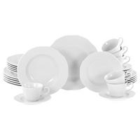 Kombinirani Servis Arianne, 30-Delni - bela, Basics, keramika - Creatable