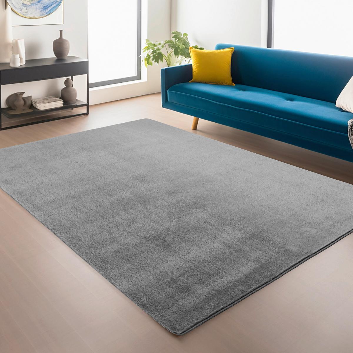 Tkana Preproga Joy, Siva, 60x100cm - siva, Design, tekstil (60/100cm)
