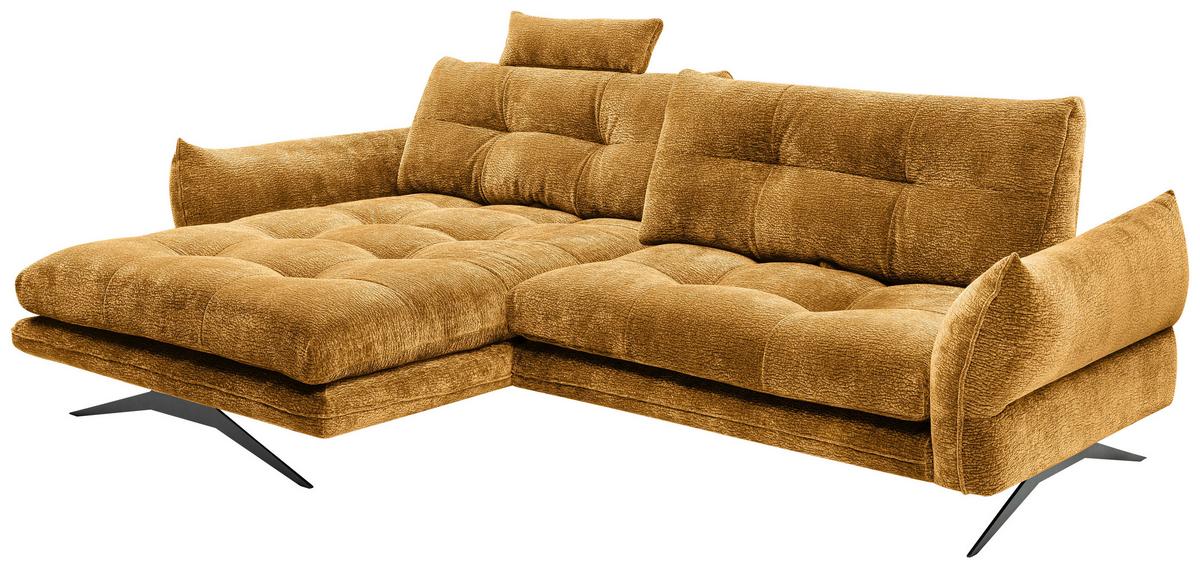 Coltar BAXTER - galben curry, Modern, textil (177/68-87/280cm) - Premium Living