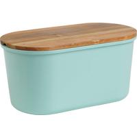 Škatla Za Kruh Fresh, Turkizna - turkizna/barve akacije, Basics, umetna masa/les (21,50/37,00/17,20cm) - Echtwerk